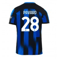 Inter Milan Benjamin Pavard #28 Hemmatröja 2023-24 Korta ärmar